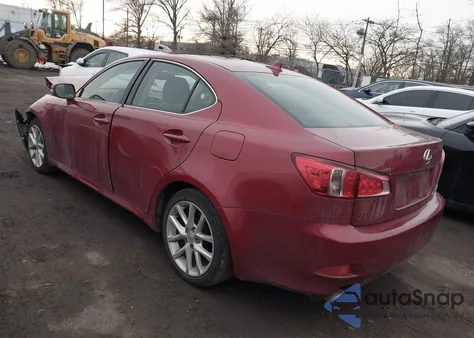 2011 Lexus Is 250 from USA, damaged, VIN JTHCF5C27B5044846